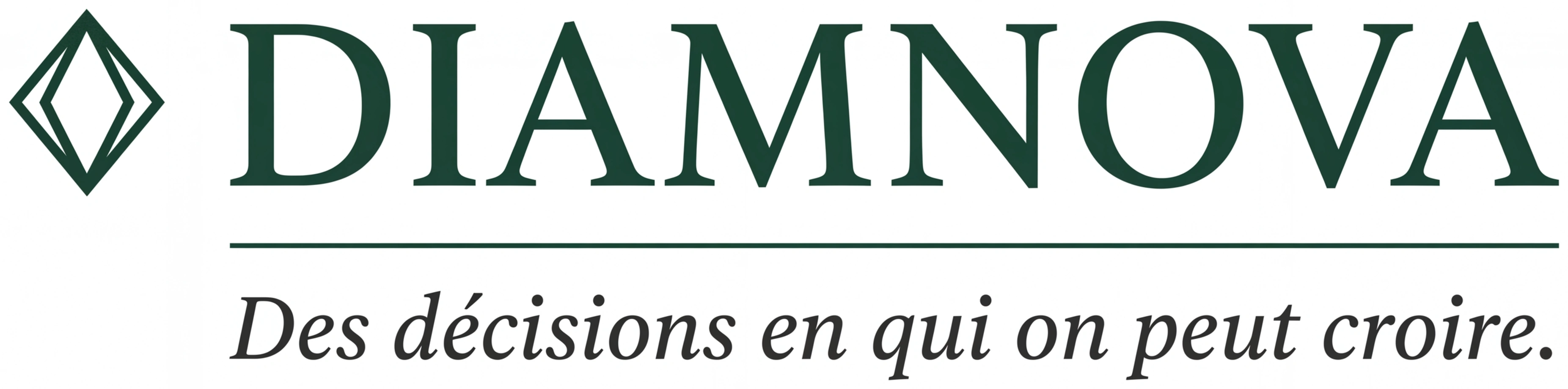Diamnova — Des décisions en qui on peut croire.